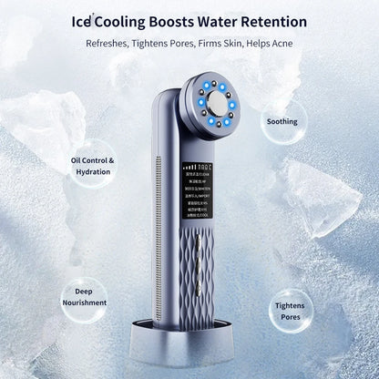 EMS Micro Current Electric Face Massager Firming Facial Massage Introduction Instrument Face Eye Skin Care Tool Household