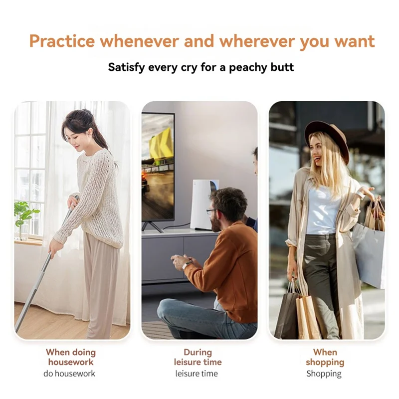 Electric Hips Trainer Butt Muscle Stimulator Fitness Weight Loss Buttocks Lifting USB Rechargable Muscle Toner