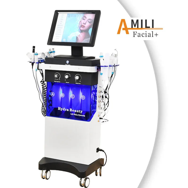 14 In 1 hydra beauty facial  Machine Skin Peeling hydra beauty facial Hydradermabrasion Korea Aqua Peel Machine