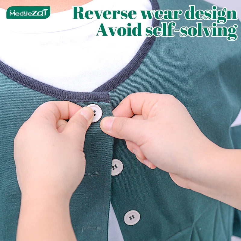 Anti-fall restraint vest for Alzheimer's patients, limiting patients from falling from the bed wheelchair, agitation, fall injur