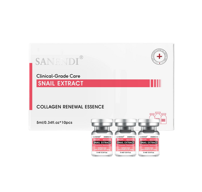 10Vials Hyaluron Acid Ampoule Serum for Facial Dr.Pen Micronneed Retinol EGF Peptide VC Snail Mucin Moisturizing Skin Care