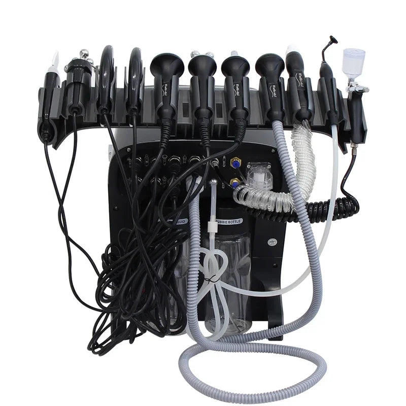 2025 10 in 1 Hydro Dermabrasion Machine Facial Deep Cleaning Eye Lifting Water Oxygen Spray Skin Care Bubble SPA Beauty Device