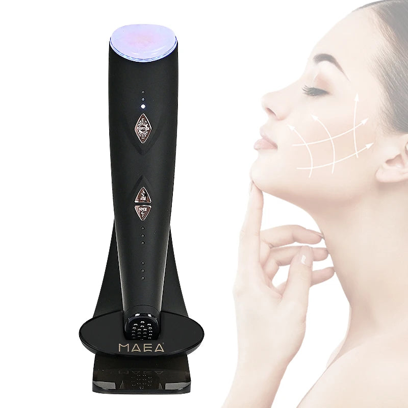 EMSmultifunction jade massage device Facial beauty machine Skin tightening beauty equipment With red and blue light Anti-wrinkle
