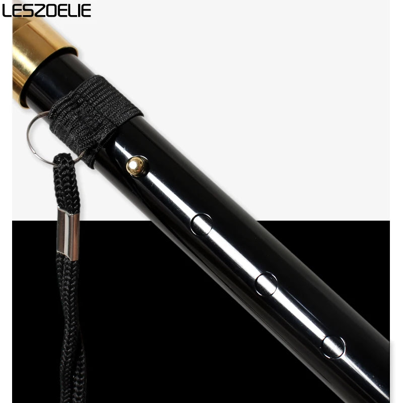 85cm to 95cm Two styles Adjustable Folding Walking Stick Men And Women White Resin Handle Black Aluminum Alloy Elegant Canes