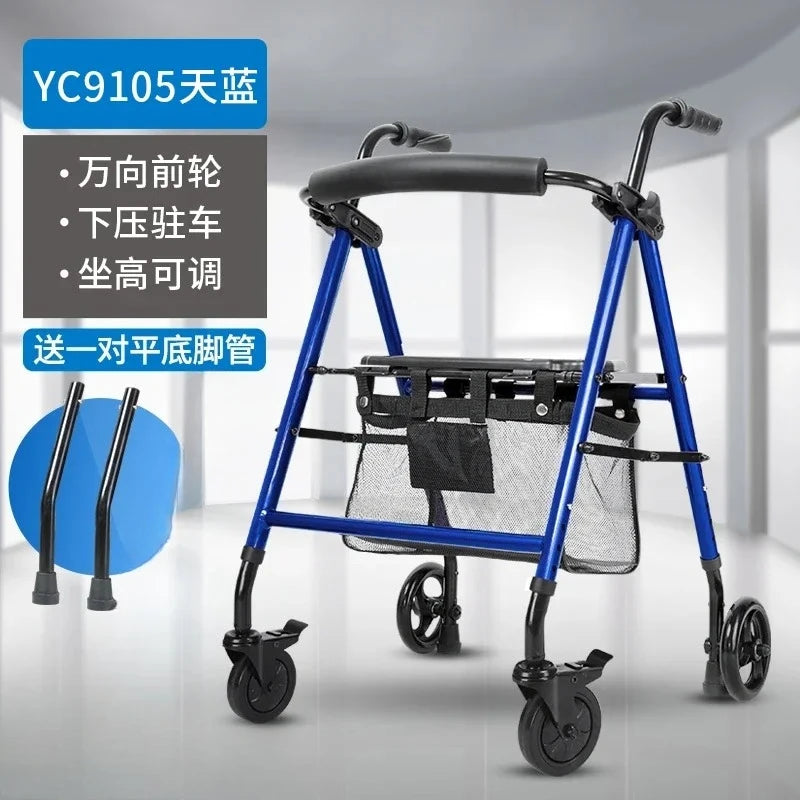Practical Walking Aid for The Elderly, Walking Rehabilitation Walker, ‌Strolling‌ Aid for The Disabled, Walking Cane ‌Locomotion