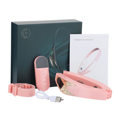 V Face Facial Massager, Intelligent Beauty Household Facial Massager, V-shaped Facial Lifting Firming Belt, Double Chin Reduce