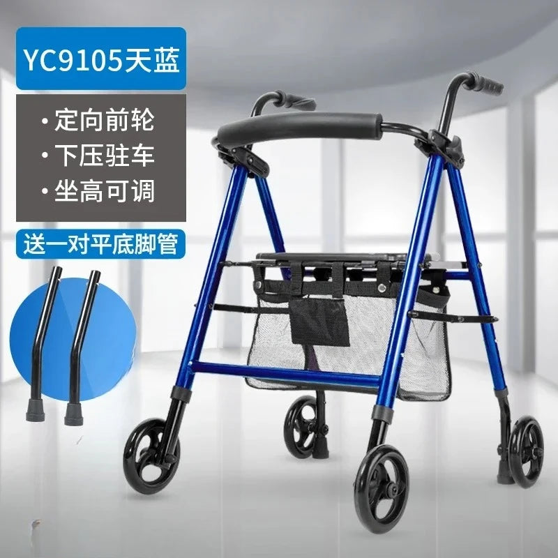 Practical Walking Aid for The Elderly, Walking Rehabilitation Walker, ‌Strolling‌ Aid for The Disabled, Walking Cane ‌Locomotion