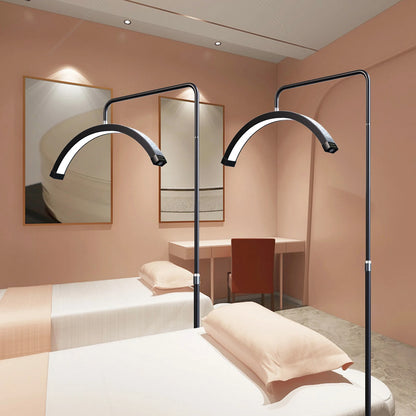 Fosoto FT-Y9 Half-moon Lamp Fill Light Photography Lamp LED Light Lash Light With Rhinestones For Beauty Eyelash Tattoo Makeup