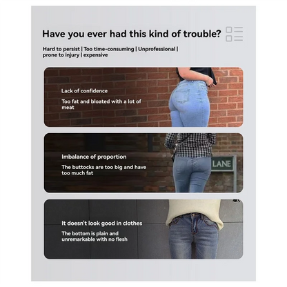 Electric Hips Trainer Butt Muscle Stimulator Fitness Weight Loss Buttocks Lifting USB Rechargable Muscle Toner