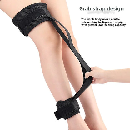 Patient leg assistive mobility belt, elderly stand up assistive belt, disabled postoperative rehabilitation leg lifting trainer