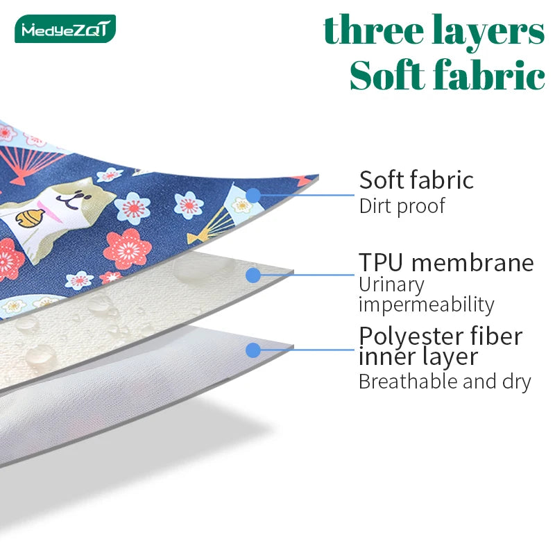 Washable adult diaper skirt washable diaper pad incontinence skirt for disabled incontinence pants for bedridden patients