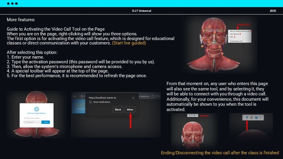 3D Web Application (Training-Botox and Filler)