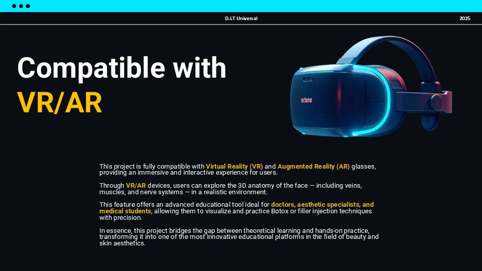 3D Web Application (Training-Botox and Filler)