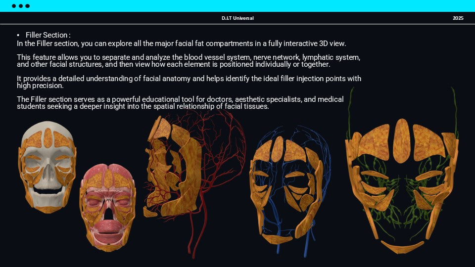 3D Web Application (Training-Botox and Filler)