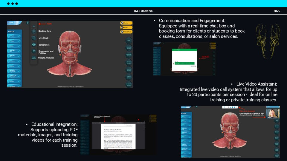 3D Web Application (Training-Botox and Filler)